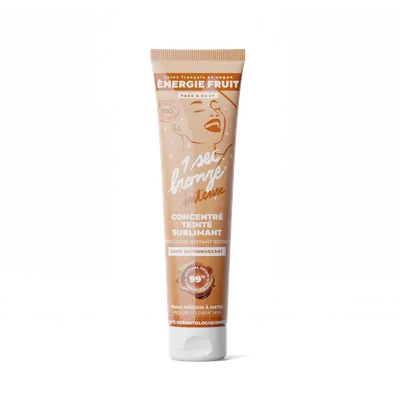Lotiune iluminatoare fata si corp cu efect de bronz instant Mid to Dark skin, 100ml, Energie Fruit