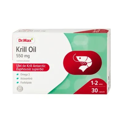 Dr. Max Krill Oil, 30 capsule moi