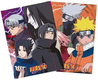 GB eye Animation: Naruto - Konoha Ninjas & Deserters mini poster set
