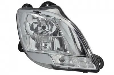 Far fata Dreapta (H1 H7 LED PY21W, electric, fara motoras, functie Lumina zi, culoare insert: cromat, culoare semnalizator: transparent) potrivit DAF CF, XF 106 10.12