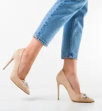 Pantofi dama Opsitro Bej 2
