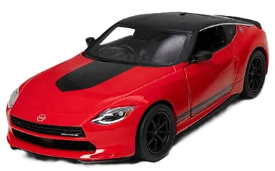 Mașinuță metalică Kinsmart Customized Edition - 2024 Nissan Fairlady Z, 1:36, roșu