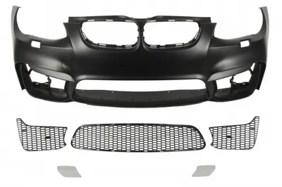 Bara (fata, M-PAKIET, cu orificii pentru spalarea farurilor, grunduit) potrivit BMW 3 E92, E93 03.10-12.13