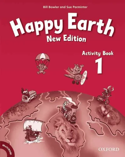 Happy Earth 1 Activity Book and MultiRom Pack- REDUCERE 50%