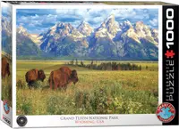 Puzzle Eurographics din 1000 piese - Parcul Național Grand Teton