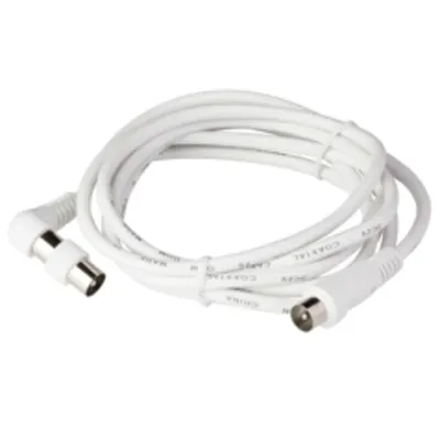 Tv Extension Cord 9.5mmn2m Thermoplastic White