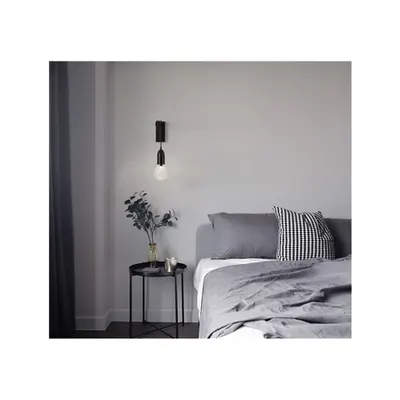 Plafoniera VEDA Negru Metal & Sticla clara LED G9 1x6 Wat 230 Volt IP20 Fara bec