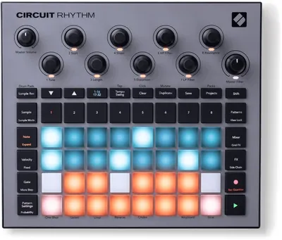 Controler MIDI Novation Circuit Rhythm, negru