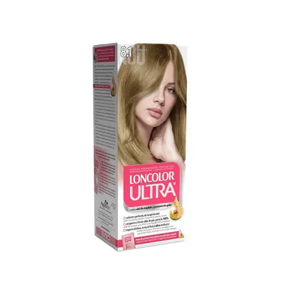 Vopsea de Par Permanenta Loncolor Ultra 8.1 Blond Bej, 100 ml