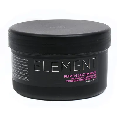 Masca De Par Profesionala Cu Keratina, Element, 500 ml