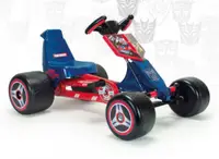 Kart pentru copii Injusa Transformers, actionare cu pedale, design sport, 2-4 ani