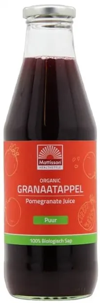 Suc de rodie organic, 750 ml, Mattisson Healthstyle