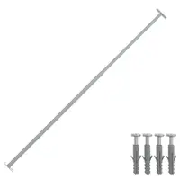 vidaXL Bară de siguranță pentru fereastră, reglabilă, 710-1200 mm