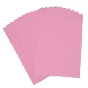 Hartie gumata A4, 1. 3mm, roz, set 10 coli, Colorarte