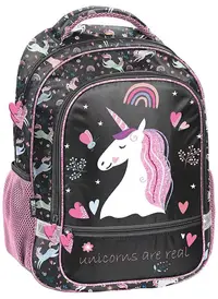 Ghiozdan școlar Paso Unicorn - Cu 2 compartimente