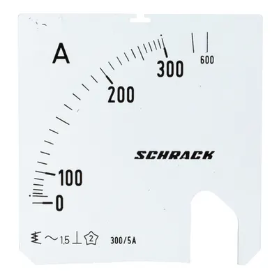 Scala 72*72mm, 300/600/5A, AC