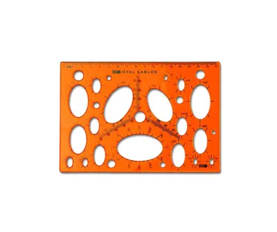 Sablon 17 cm forme ovale, Rio