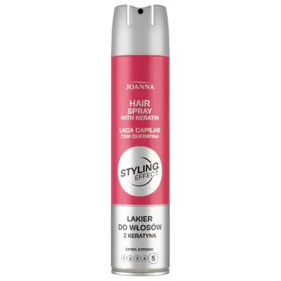 Fixativ de par cu keratina Extra Strong Styling Effect, Joanna | 250 ml