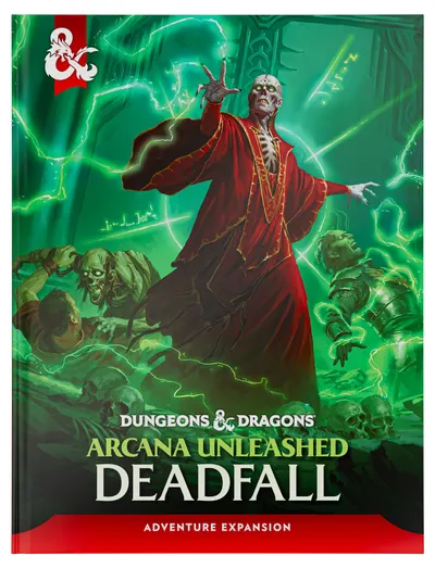 Supliment pentru jocuri de rol Dungeons & Dragons: Arcana Unleashed: Deadfall (Adventure Campaign Book)