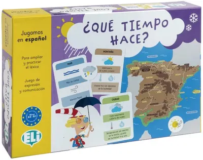 Joc educativ Que Tiempo Hace? (Limba Spaniolă)