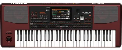 Arranger-sintetizator Korg - PA1000, roșu