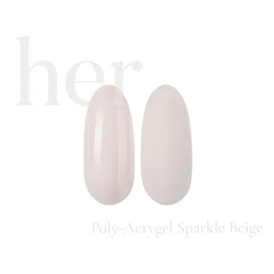 Her Poly-Acrygel SPARKLE BEIGE 30g