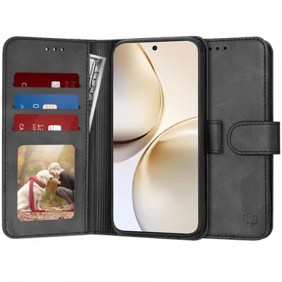 Husa pentru Realme 14 Pro+, Techsuit, Diary Book, Neagra