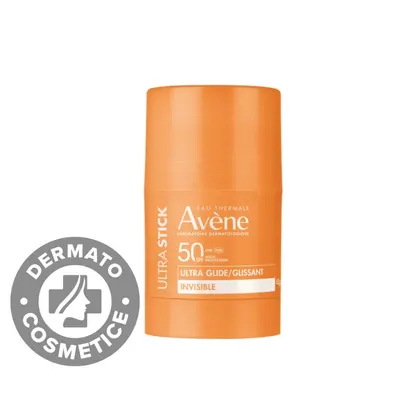 Stick invizibil pentru protectie solara SPF 50 Ultra Stick Sun Care, 45g, Avene
