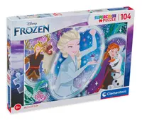 Puzzle Clementoni din 104 de piese - Regatul Inghetat 2