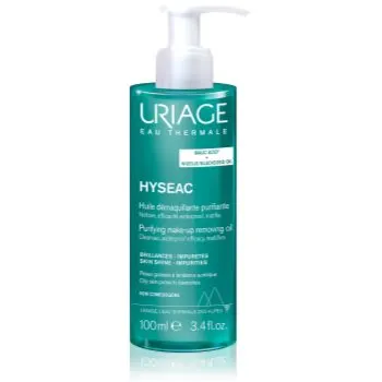 Uriage Hyseac Purifying Make-up Removing Oil ulei de curatare pentru tenul gras, predispus la acnee