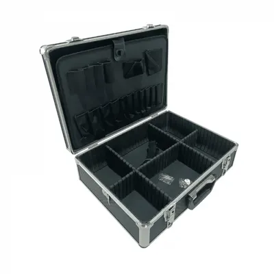 Cutie de scule cu cadru din aluminiu Troy 91002, 465 x 150 x 340 mm