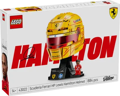 LEGO® Editions - Casca lui Lewis Hamilton Scuderia Ferrari HP (43022)