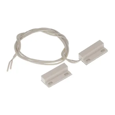 Contact magnetic lateral Satel B-1, aparent, NO, alb