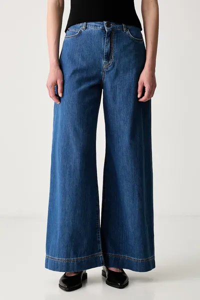 Weekend Max Mara blugi wide leg pentru femei WKDVEGA