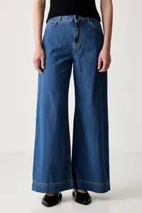 Weekend Max Mara blugi wide leg pentru femei WKDVEGA
