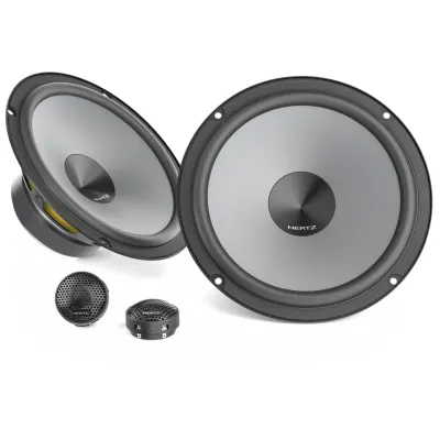 Difuzoare auto Hertz Uno K 165 set sistem 2 căi, 165mm, 75W RMS, 4Ω, set 4 difuzoare