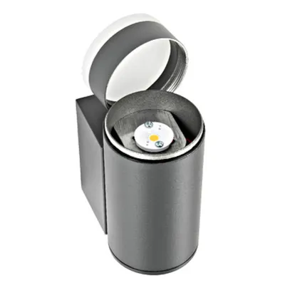 Vida LED Wall Up 8W 300lm 3000K ECG IP54 antracit