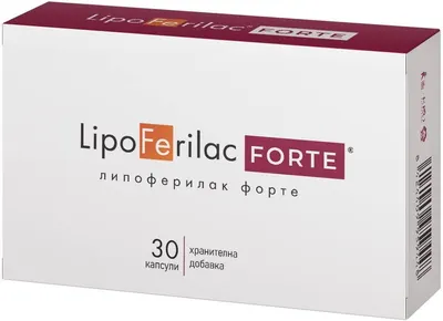 Lipoferilac Forte, 30 capsule, Naturpharma