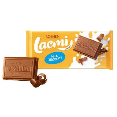 Ciocolata cu lapte Roshen Lacmi, 90 g Engros