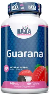 Guarana, 900 mg, 60 tablete, Haya Labs