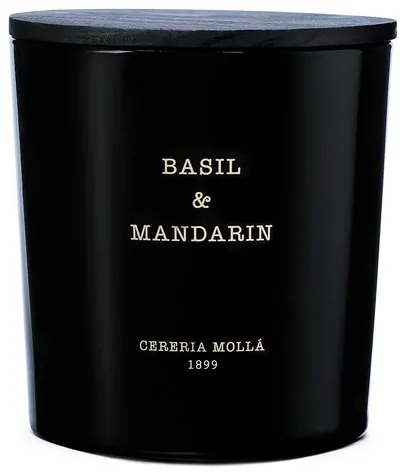 Lumânare parfumată Cereria Molla - Basil & Mandarin, 600 g