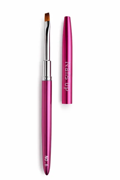 Pensula Gel Dreapta Tip Stilou Fucsia Nr. 6
