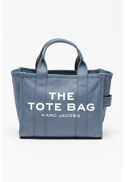 Geanta crossbody The Tote - Albastru prafuit - 21x26x13