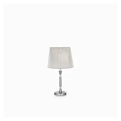 Veioza Paris Mare, 1 bec, dulie E27, D:325 mm, H:610 mm, Alb