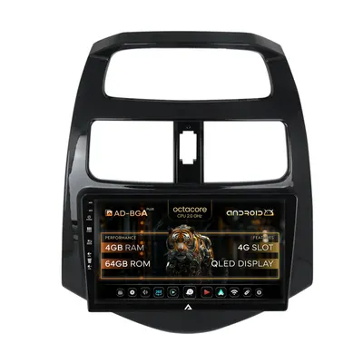 Navigatie Daewoo Matiz Chevrolet Spark (2010-2014), Android, A-Octacore 4GB RAM + 64GB ROM, 9 Inch - AD-BGA9004+AD-BGRKIT243