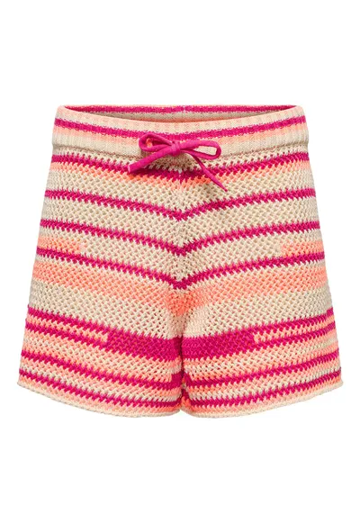 Pantaloni scurti dama 15344405 - Poliester/Bumbac - Roz - Roz