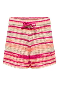 Pantaloni scurti dama 15344405 - Poliester/Bumbac - Roz - Roz