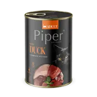 Hrana umeda pentru pisici PIPER CAT, rata, conserva 400g