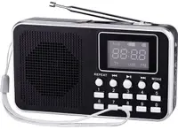 Radio Diva - Retro MP3/FM Mini, negru
