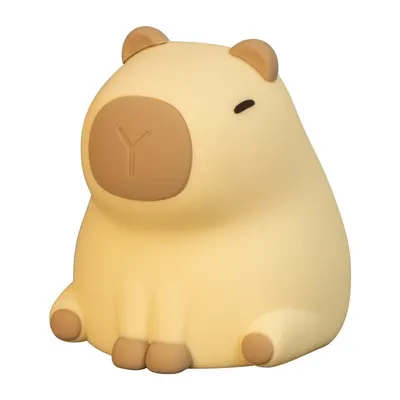 Lampă de veghe pentru copii galben-deschis Capybara – Fischer & Honsel